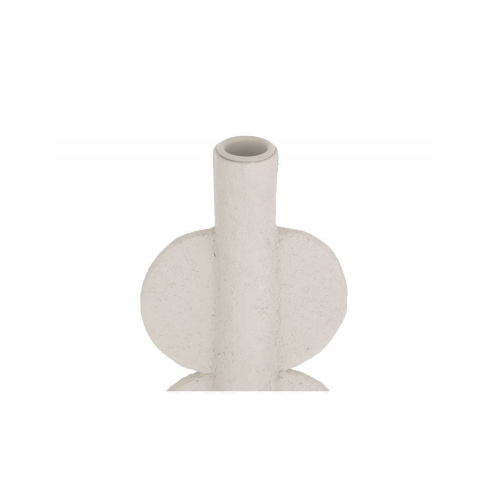 Candle holder Double Bubble, Ivory