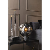 Candle holder Swirl, Clear