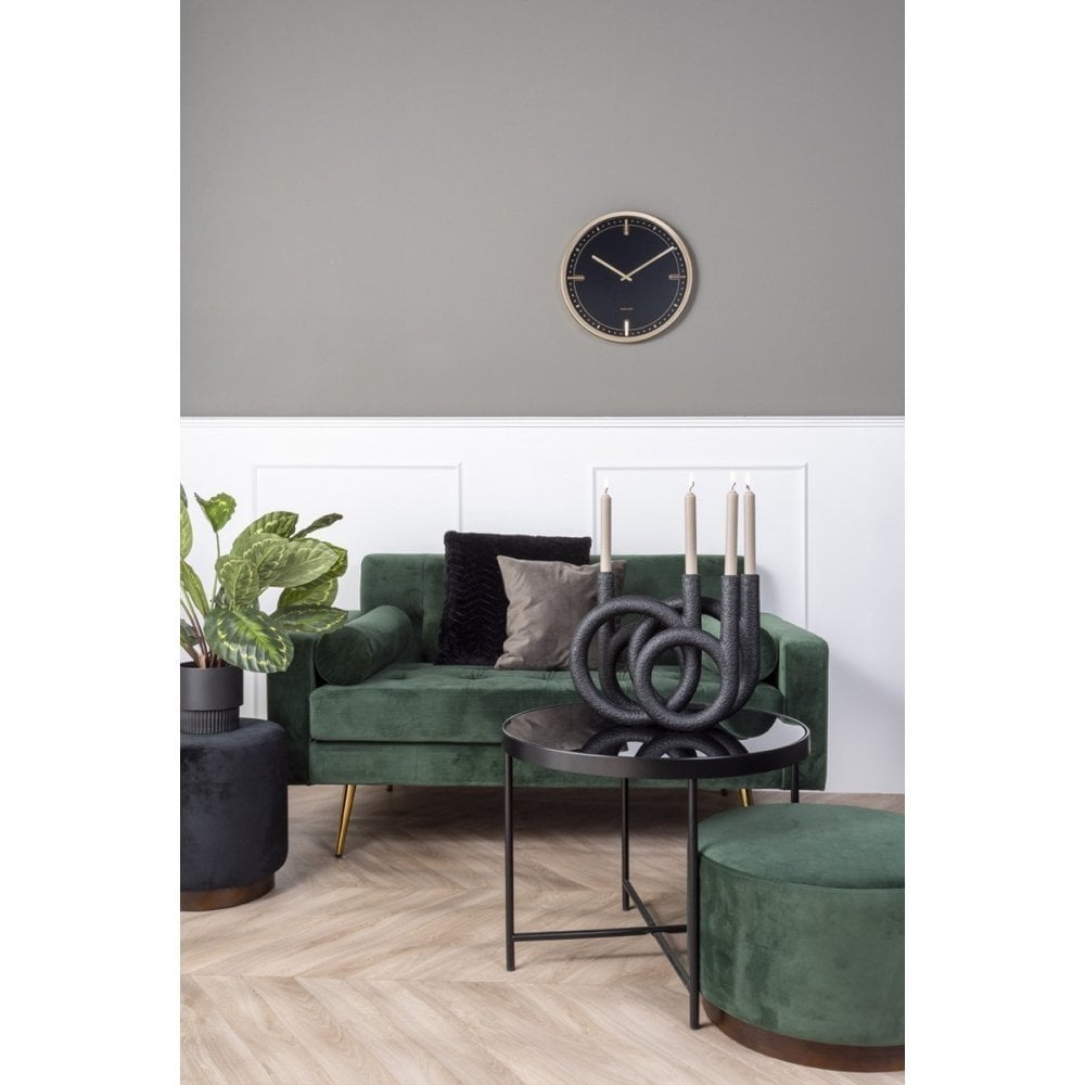 Candle Holder Ring, Sand brown, Brown