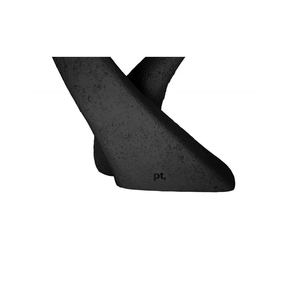 Statue Abstract Art Bow, Black