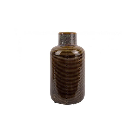 Vase Bottle Large, Brown