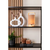 Vase Ring Oval Wide, Ivory