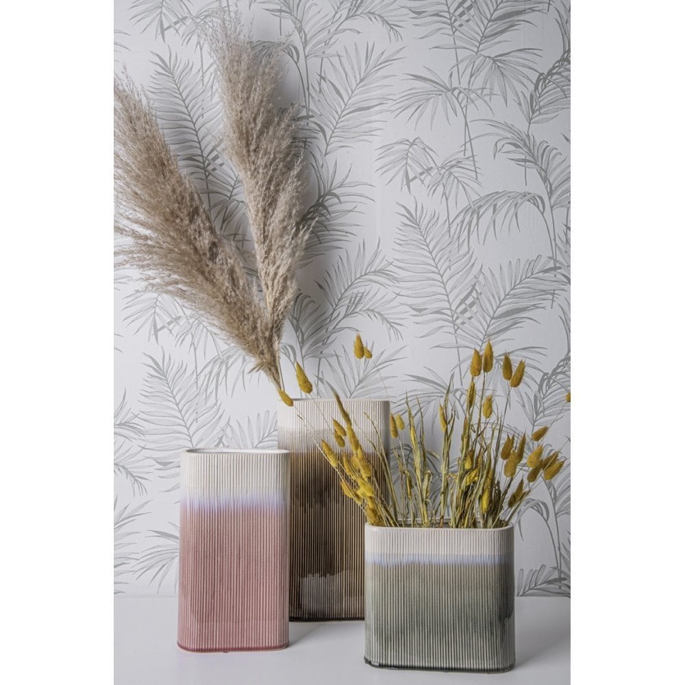 Vase Triangle Large, Brown