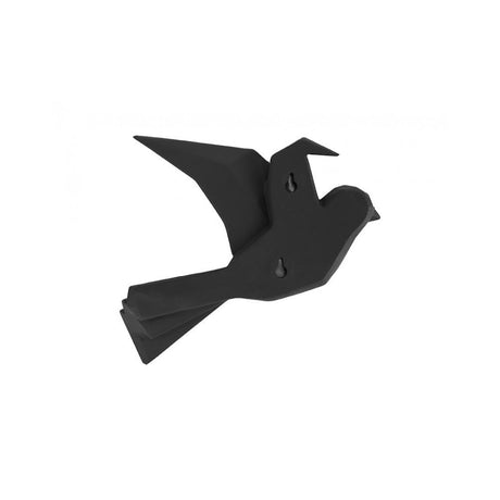 Wall Hanger Origami Bird Large, Black