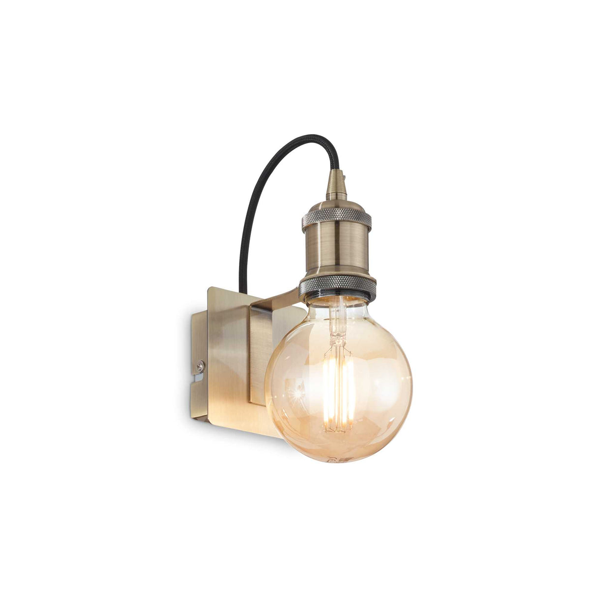 FRIDA Single Bulb Bronze Wall Sconce