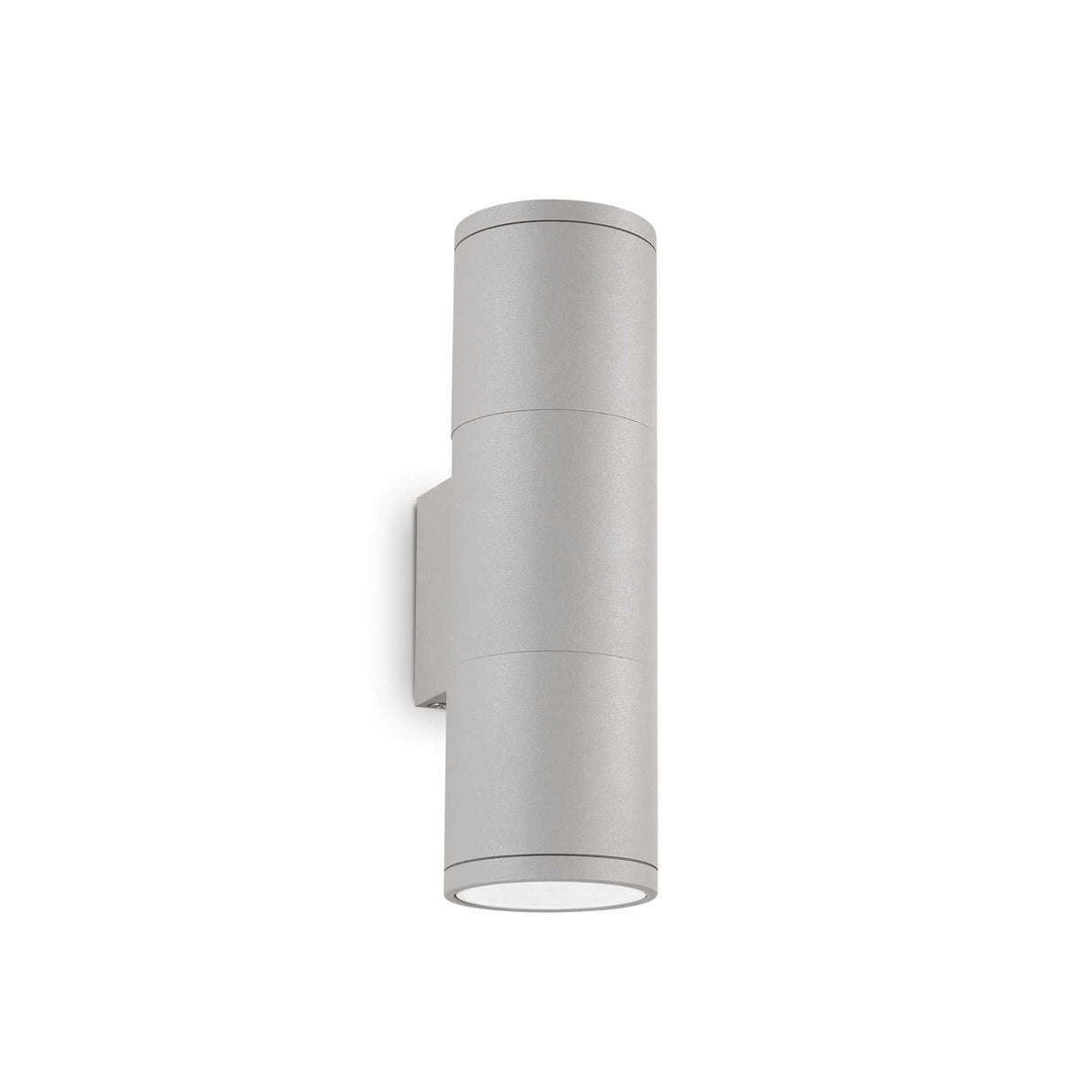 Dual Light Grey Wall Sconce - Compact Design