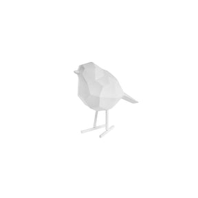 Statue Bird Small, White