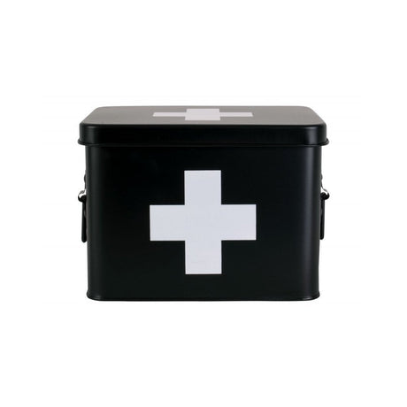 medicine box cross medium, Black