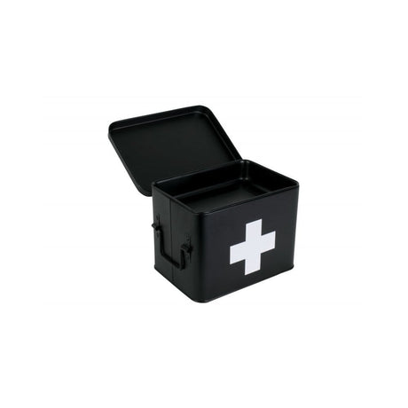 medicine box cross medium, Black