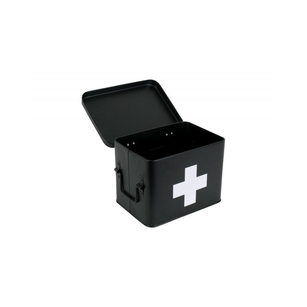 medicine box cross medium, Black