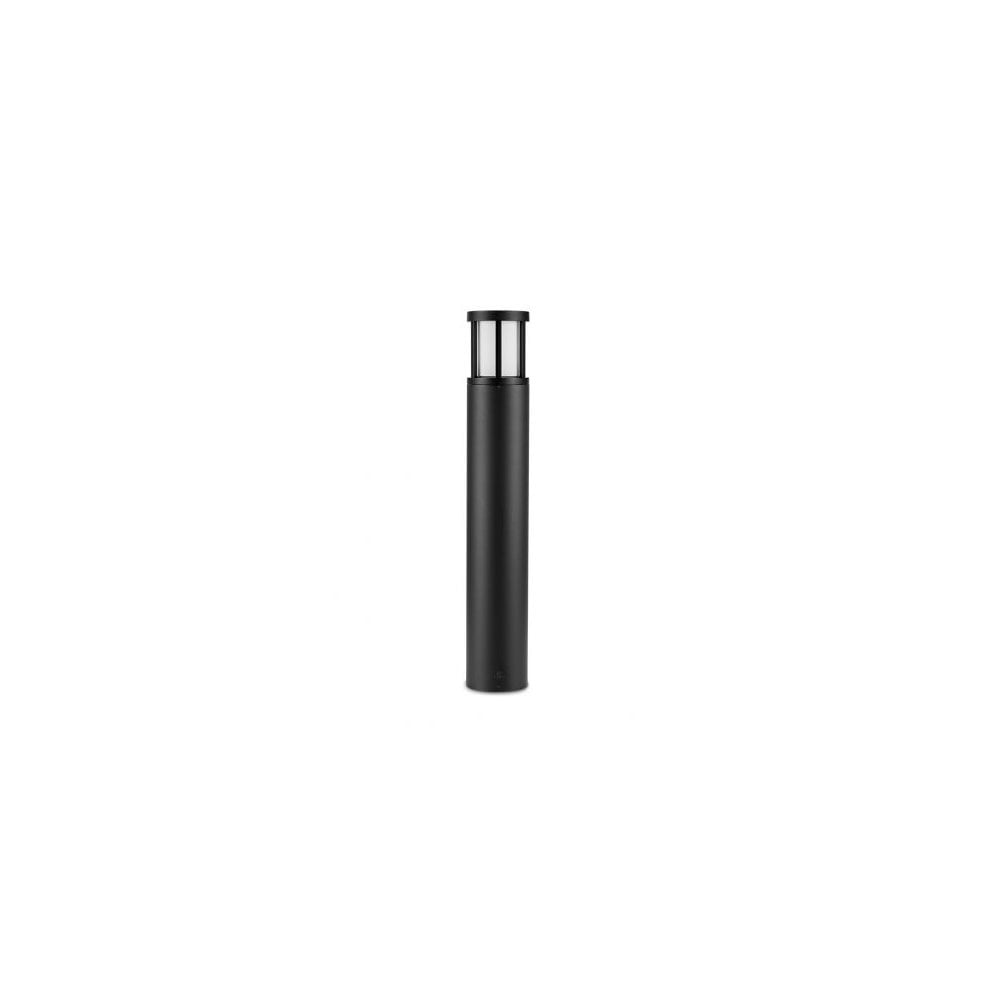Elegant Black Outdoor Bollard Light with 3000K Warm Glow - 900mm, IP65