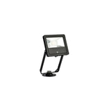 10W Black Floodlight with PIR Sensor and CCT3 Colour Select, IP65/IP66 Rated