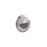 Sleek Brushed Metal Wall-Mounted Step Light - Warm White (3K)