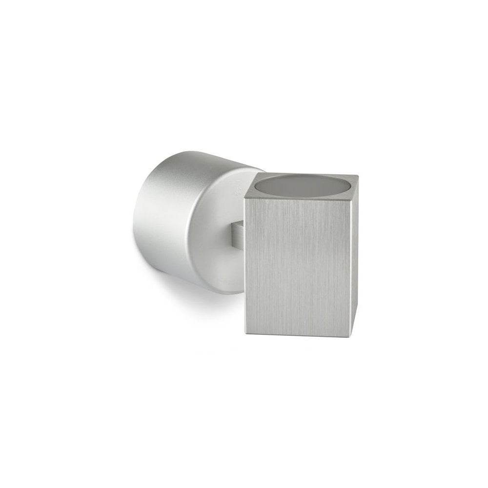 Elegant Brushed Metal Wall Light - Warm Glow 3K