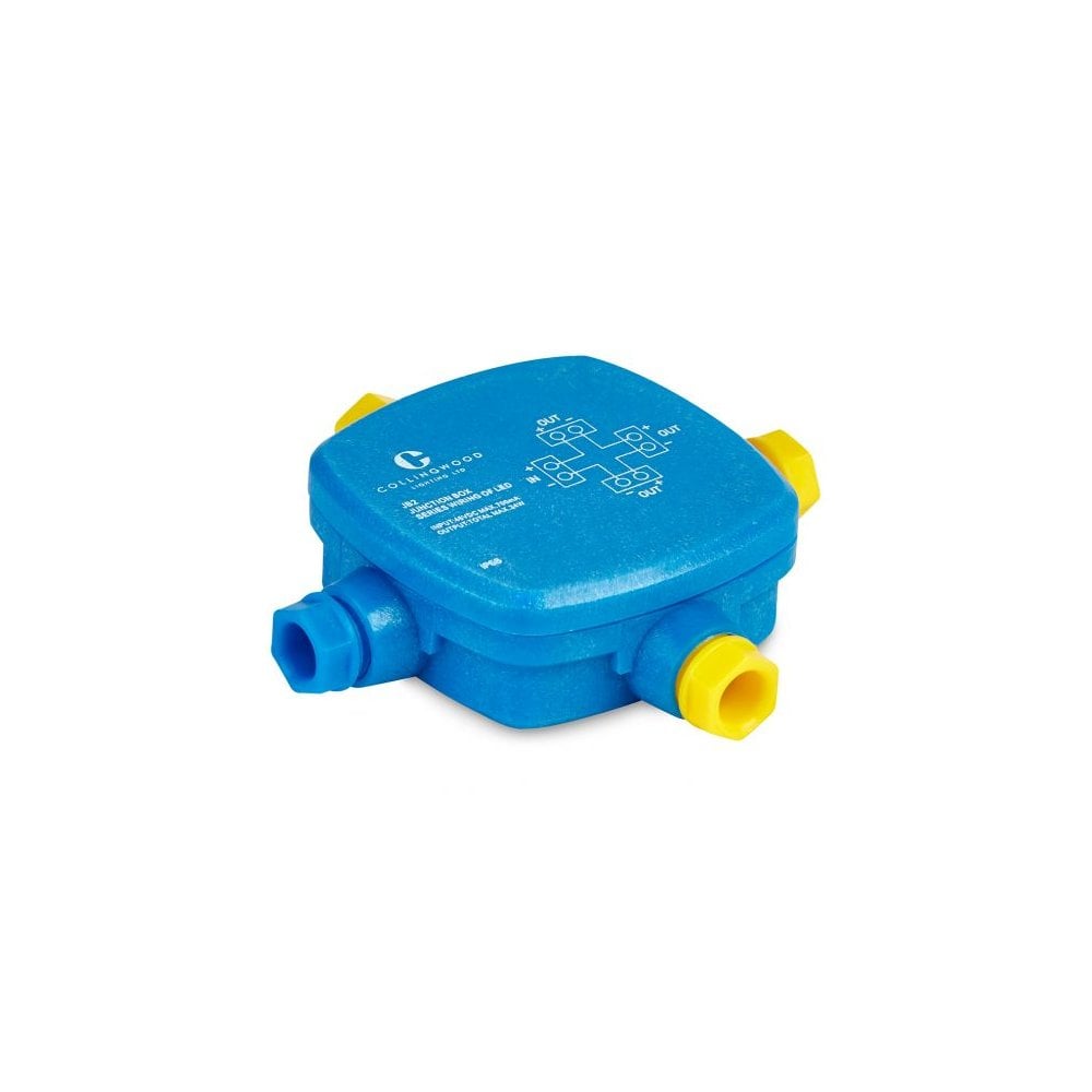 JB2 Series: Durable Waterproof Junction Box for Triple Output Connections