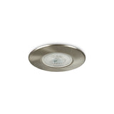 Versatile Fire Rated Downlight with Dimmable Warm White LED and Easy-Fit Connector
