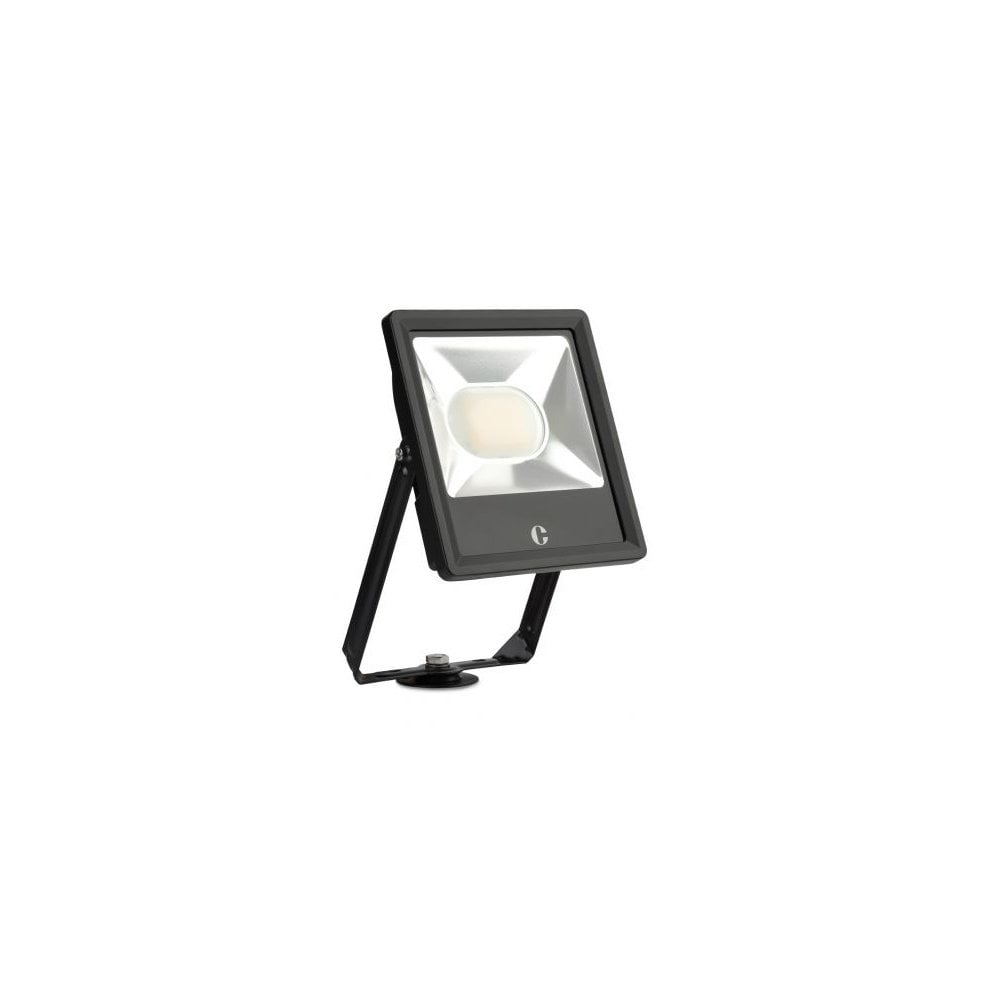 50W CCT3 Adjustable Floodlight with PIR Sensor - IP65 Black Finish