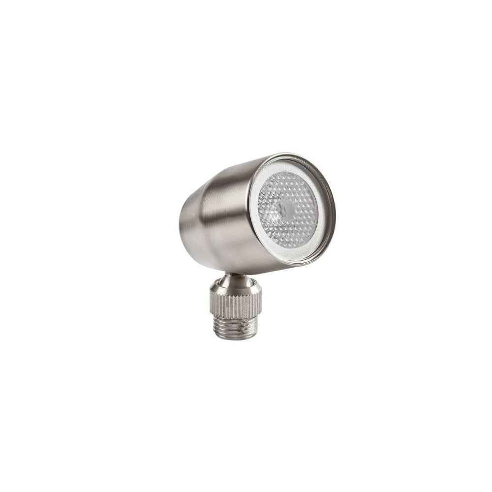 Adjustable Brushed Metal Mini LED Light (1W, Red, 16° Beam) - IP65 Stainless Steel Flood Light