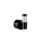 WL160 Black LED Halo/Flood Wall Light - Warm White (2.7K)
