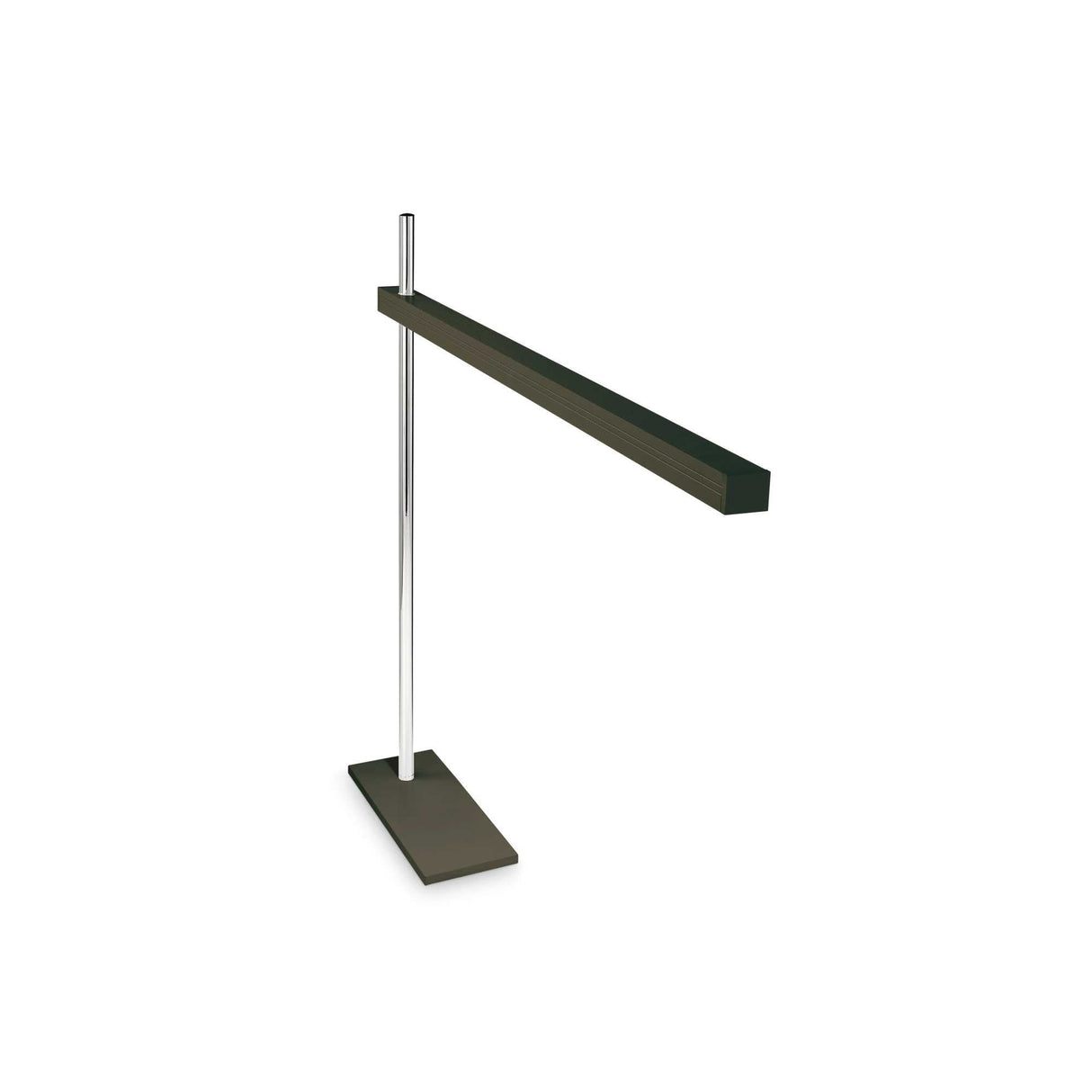 Sleek Black Gru Adjustable LED Lamp