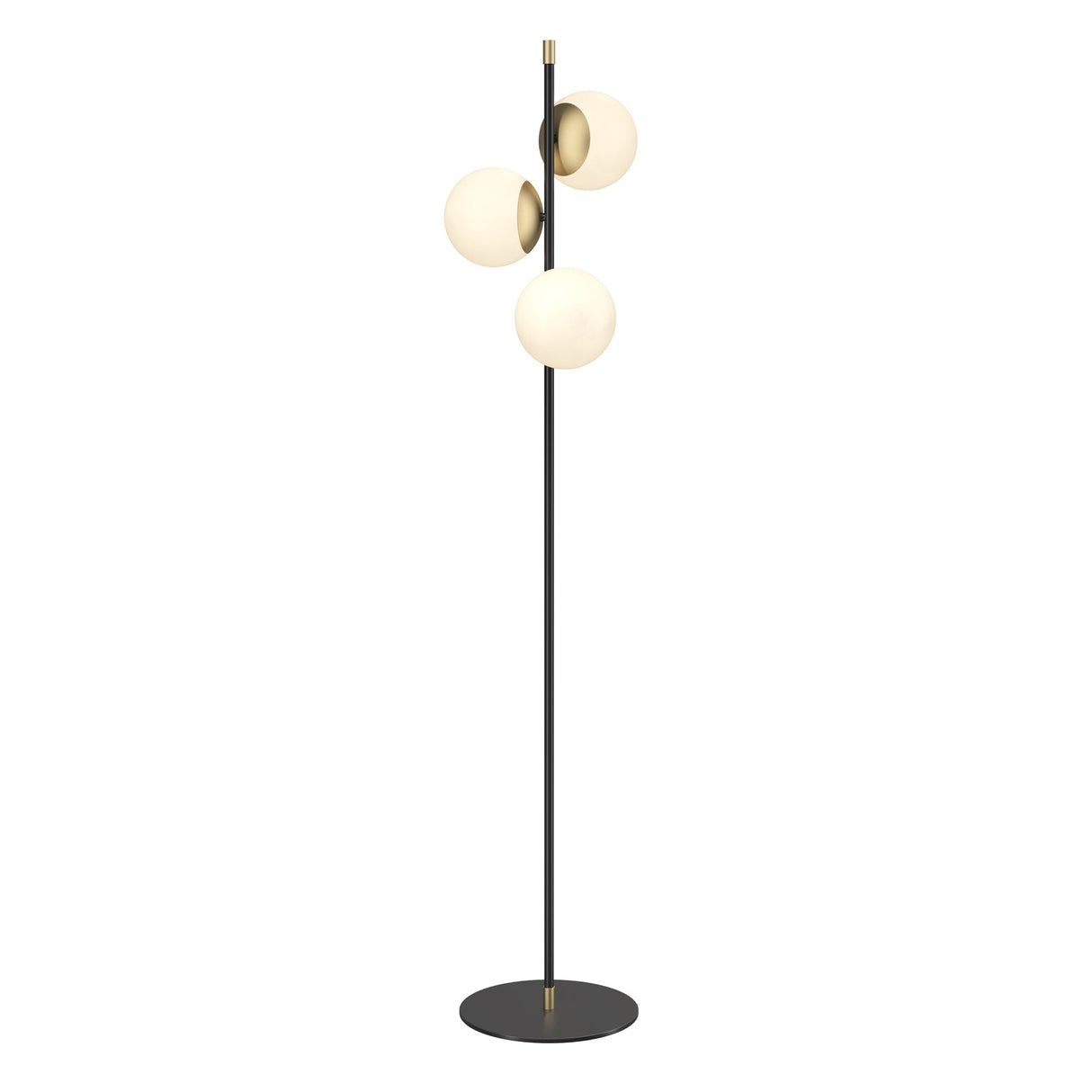 Elegance Reimagined: Vintage Gold Floor Lamp