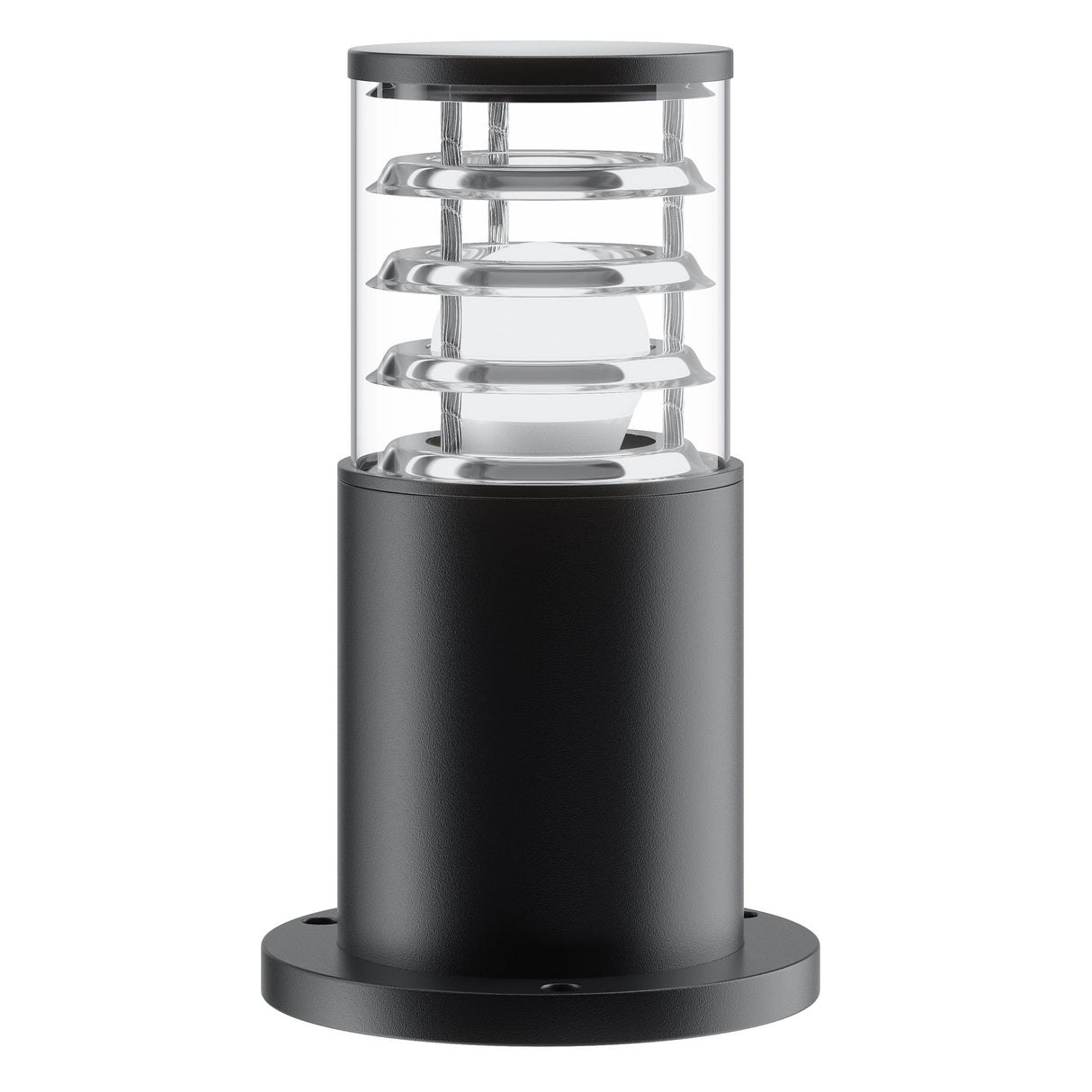 Sleek Bronx Black Outdoor Landscape Light