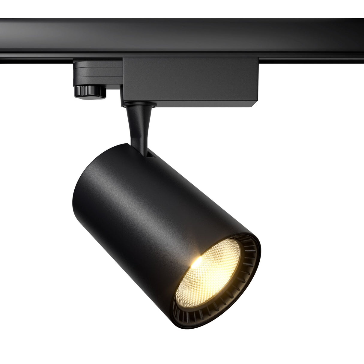 Sleek Black Vuoro 3-Phase Track Lighting System