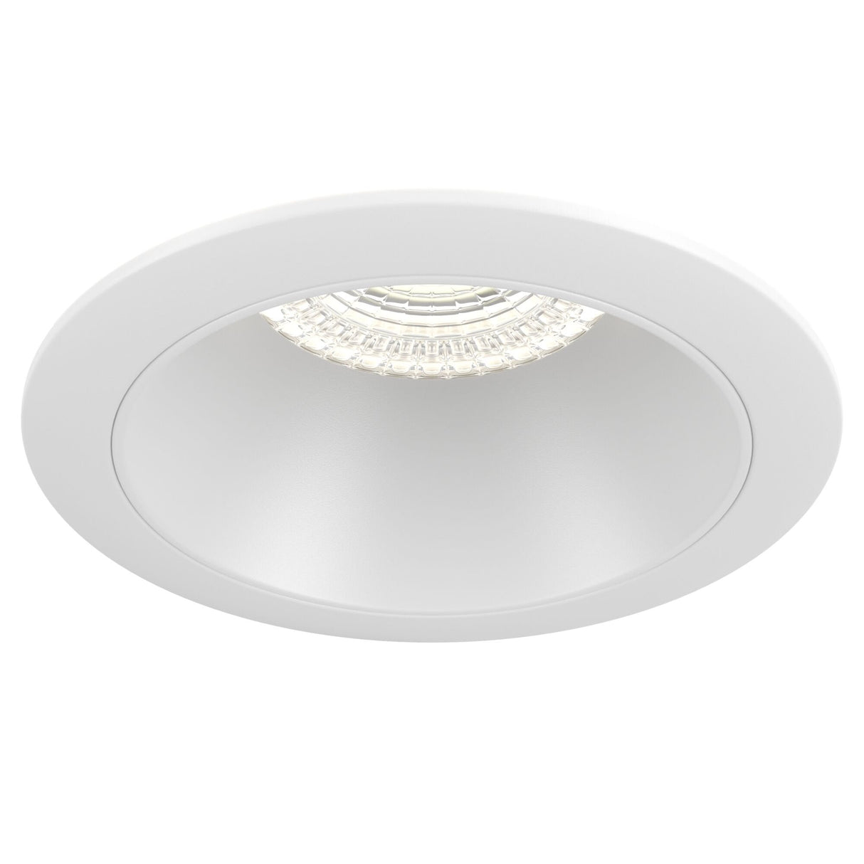 Sleek White Aluminum Downlight - Share Collection