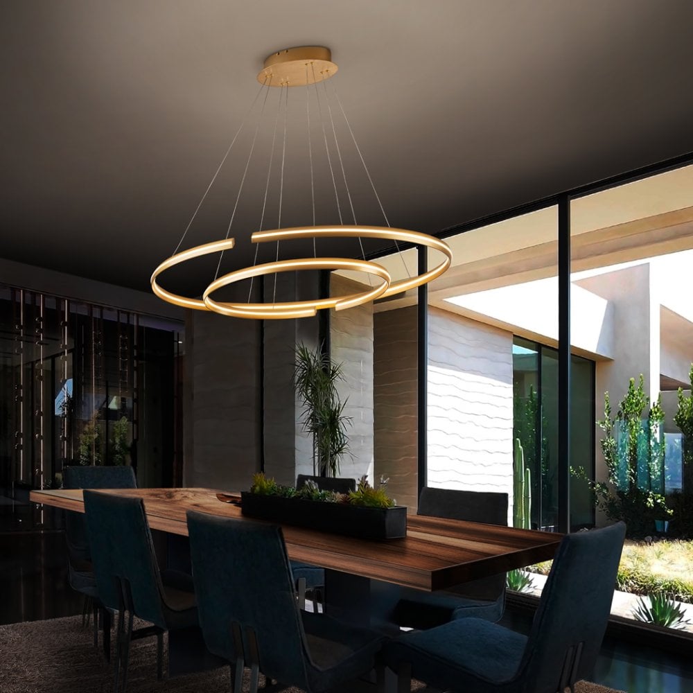 Gilded Ellipse Grandeur Lamp