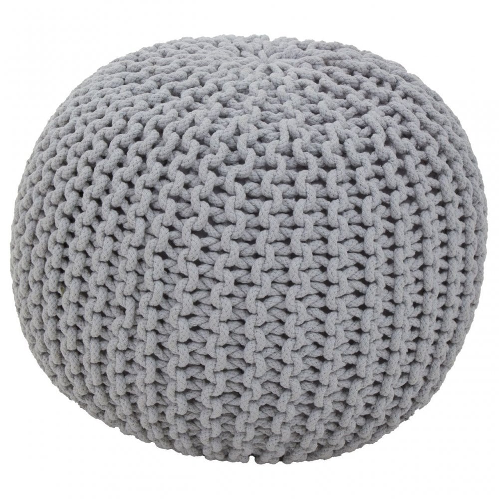 Kids Grey Pouffe