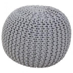 Kids Grey Pouffe