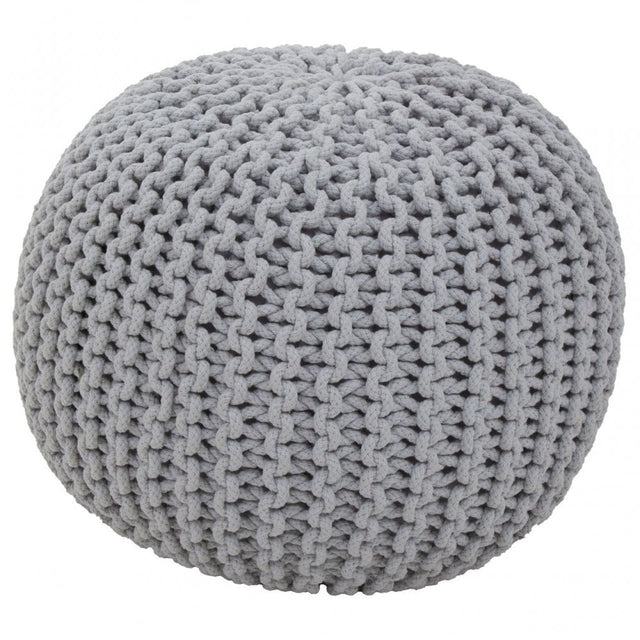 Kids Grey Pouffe