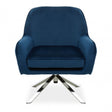 Avery Midnight Velvet Chair