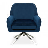 Avery Midnight Velvet Chair