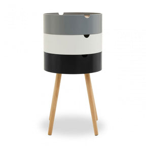 Viborg Three Tier Storage Side Table