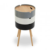 Viborg Three Tier Storage Side Table
