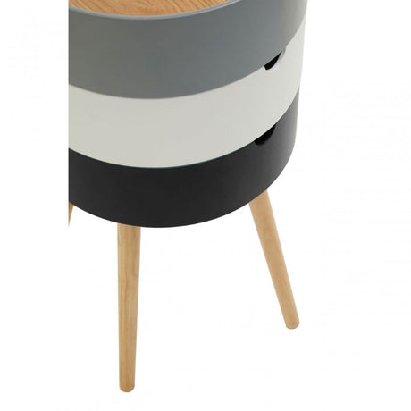 Viborg Three Tier Storage Side Table