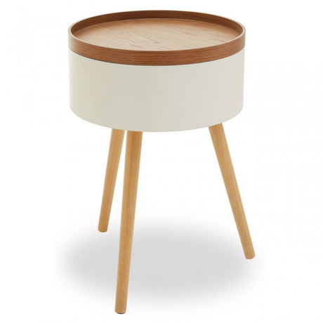 Viborg Storage Side Table