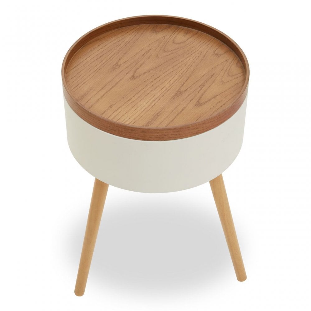 Viborg Storage Side Table