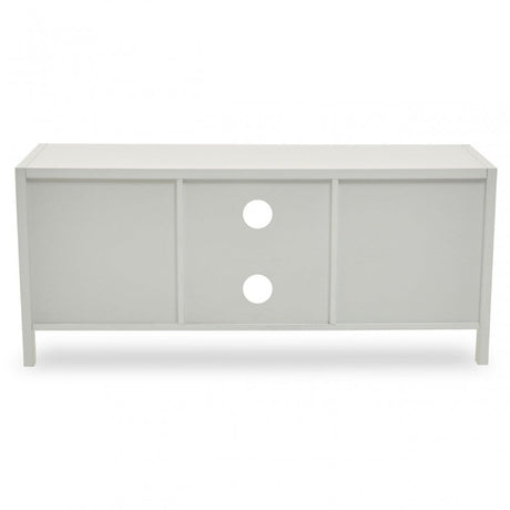 Sherman Black Rattan Media Unit