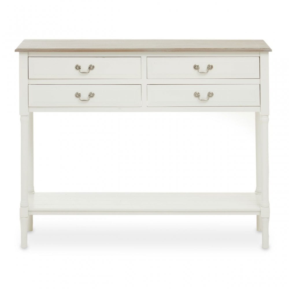 Heritage 4 Drawer Console Table