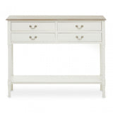 Heritage 4 Drawer Console Table