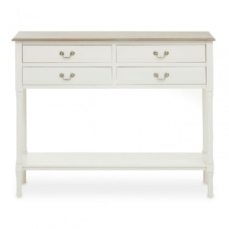 Heritage 4 Drawer Console Table