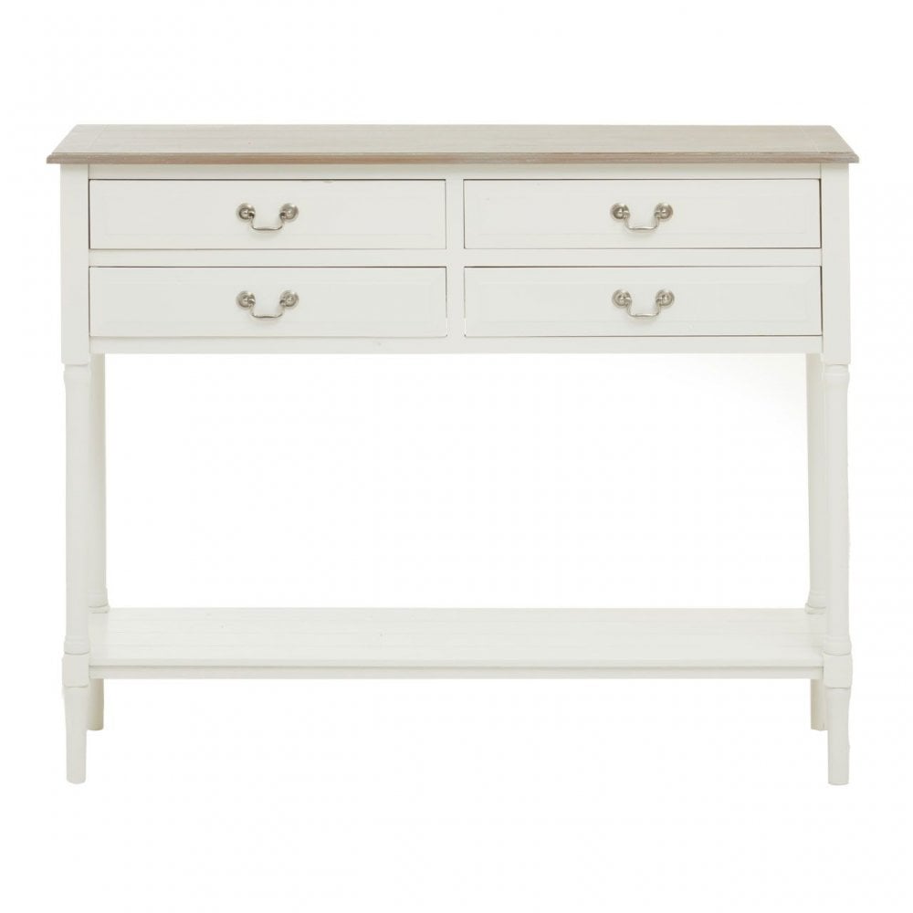Heritage 4 Drawer Console Table