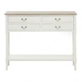 Heritage 4 Drawer Console Table