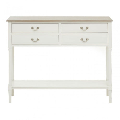 Heritage 4 Drawer Console Table