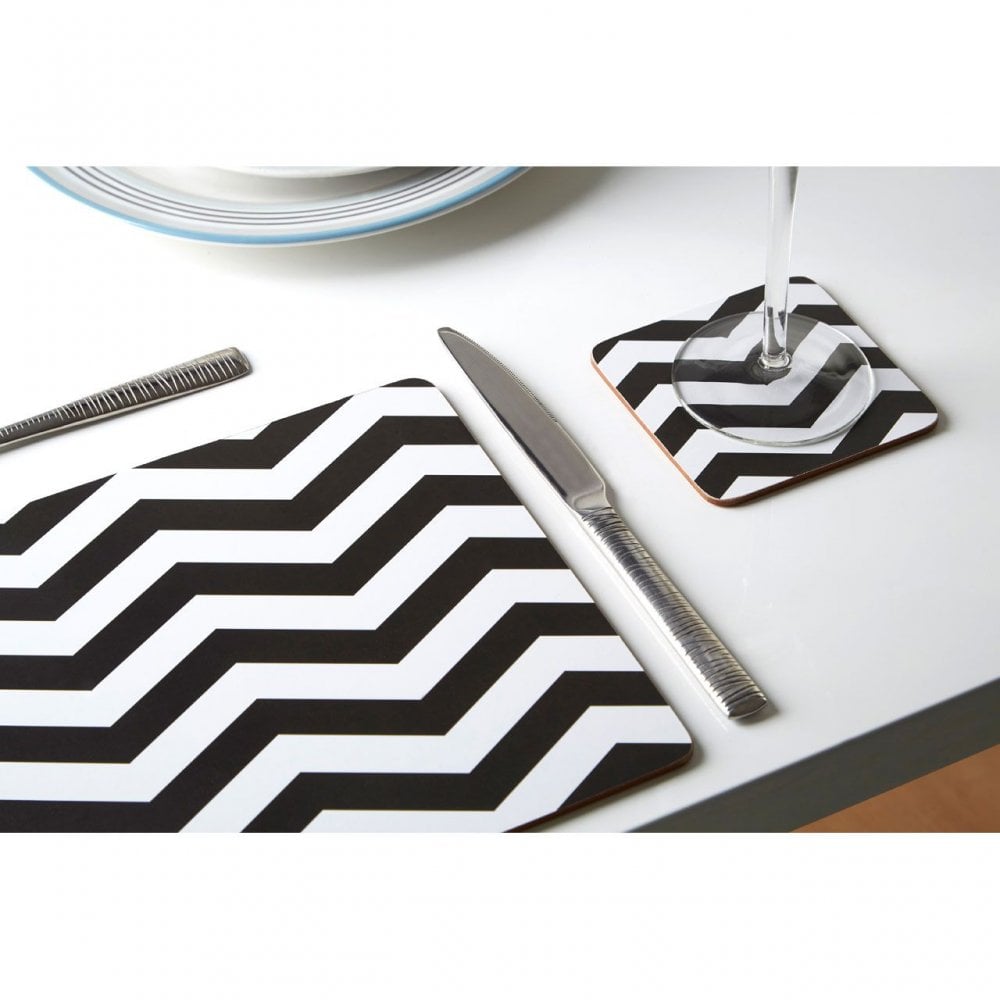 Chevron Coasters - Set Of 4