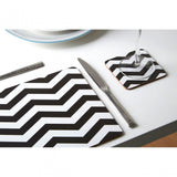 Chevron Coasters - Set Of 4