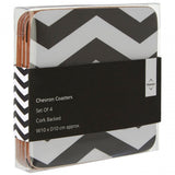 Chevron Coasters - Set Of 4
