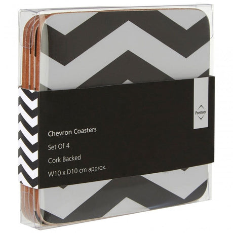 Chevron Coasters - Set Of 4
